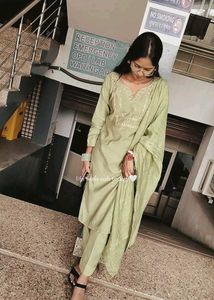 Elegant Green Kurta Set