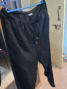 Black Drawstring Lounge Pants