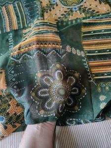 Patchwork Printed top