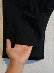 Wide Leg Black Pants