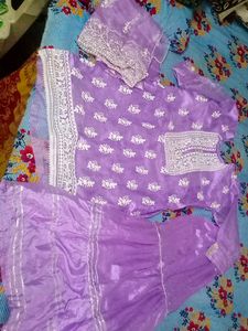 Kurti With Garara Nd Dupatta Set