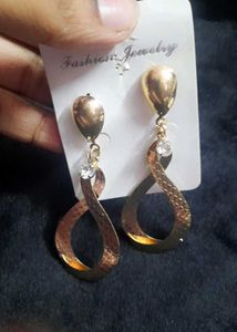Fashion Drop Earrings, Used, No Pricetag Was Given