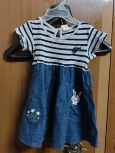 Frock For 12-18 Old Baby