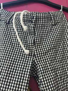 Checkered Casual Pants