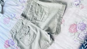 Khaki Utility Shorts