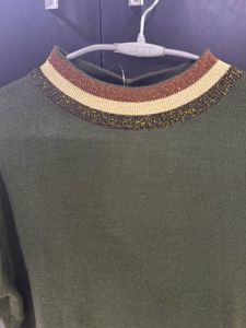 Brand New Green Stretchable Top