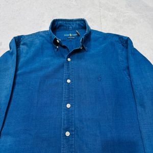 Ralph Lauren 🐎dark blue Denim shirt