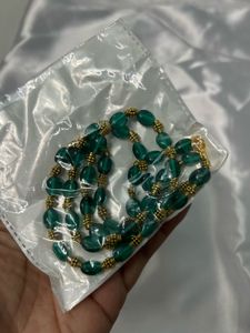 Emerald Green Beaded Necklace