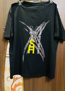 Black MaSh Oversize T-Shirt with Tag