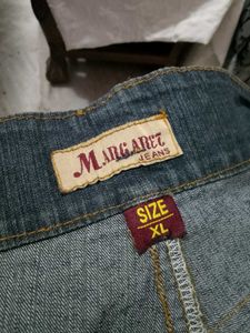Denim Capri Knee Length For Girls