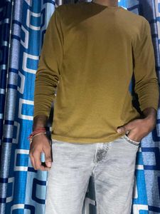 Olive Green Long Sleeve T-Shirt