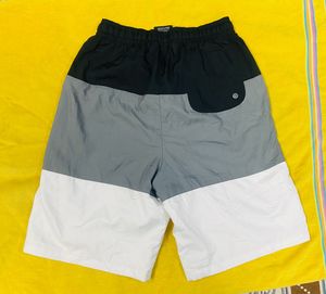 Nike Black Grey White Color Shorts