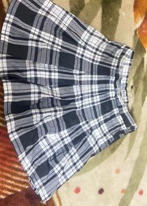 Plaid Mini Skirt