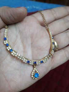 Blue A.D Necklace