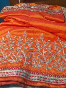 Design Embroidery Saree