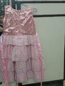 Party Wear Sequins Frock