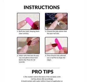 Press-On Nail Set - Trendy Designs