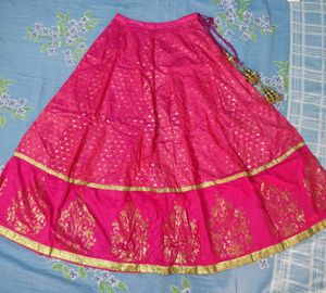 Flare Ethnic Skirt