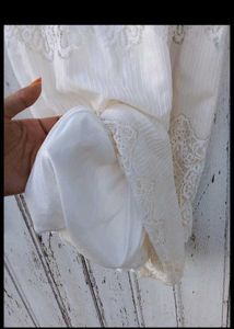 Elegant White Lace Dress