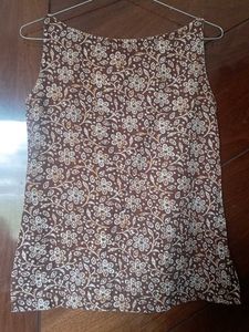 Floral Print Cotton Top