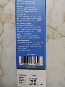 The Derma Co 1%salicylic Acid Gel Daily Face Wash