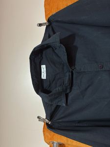 Classic Black Button-Down Shirt