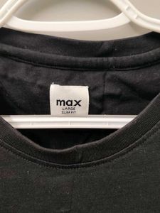 Black Long Sleeve Slim fitT-Shirt