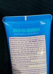 Maliao Green Tea🌿 SPF 60 Sunscreen