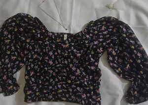 Floral Print Top
