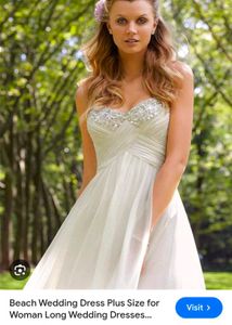 White Strapless Party Dress