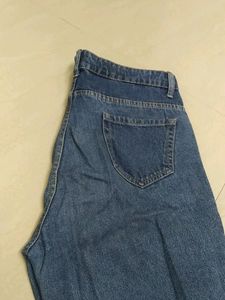 Women Blue Wide Leg Jeans