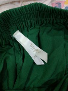 Flared Skirt With Trousers