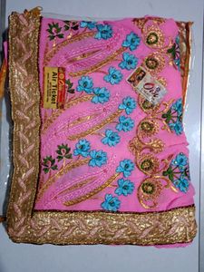 Pink Colour Saree