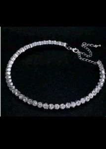 Sparkling Silver Necklace