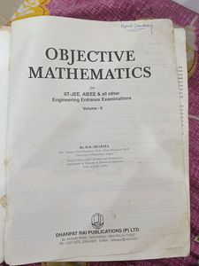 Rd Sharma Vol. 2 Obj Questions And Solutions
