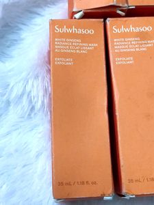 Pack Of 7 Luxe Sulwhasoo Face Mask Combo