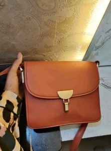 Mango Rust Brown Sling Bag