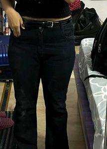 Black bootcut Denim Jeans