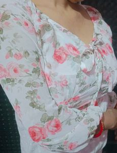 Floral Print Top