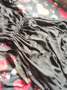 A Black Korean Dress