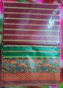 Vimal Brand New Cotton Saree Pack Of 2