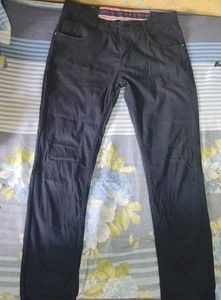 Men's Navy Blue Casual Pants