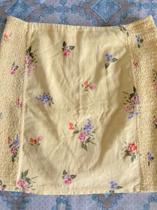 Forever 21 Floral Mini Skirt