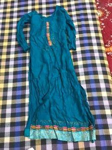 Teal Indian Salwar Kameez