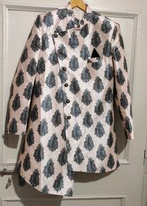 Beige Indo Western