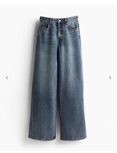 H&M Wide Leg Denim Jeans