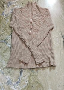 High Neck Full Sleeve Designer Top.