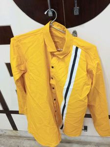 Yellow Casual Shirt