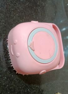 Silicone Bath Brush Pink