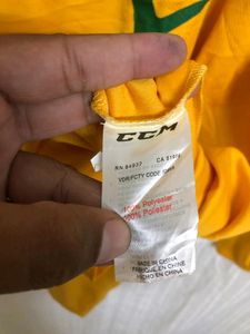 CCM Yellow Long Sleeve Jersey